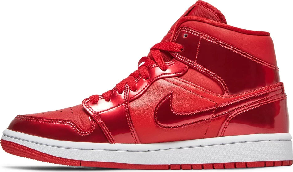 AIR JORDAN 1 MID SE 'UNIVERSITY RED POMEGRANATE' (Women)