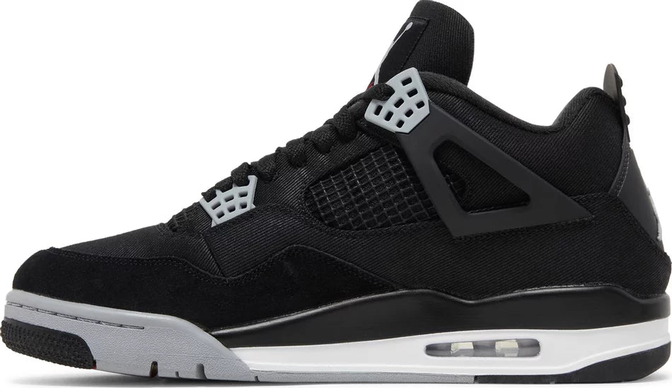 AIR JORDAN 4 RETRO SE 'BLACK CANVAS' (Men)