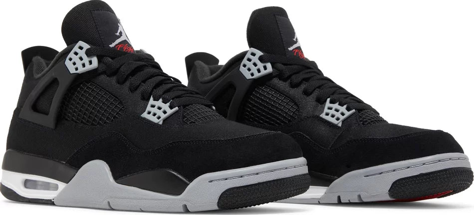 AIR JORDAN 4 RETRO SE 'BLACK CANVAS' (Men)