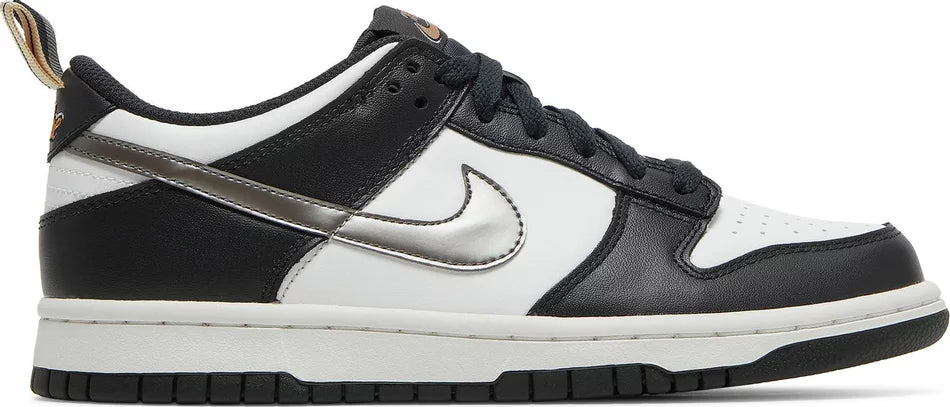 NIKE DUNK LOW 'OFF NOIR METALLIC PEWTER' (GS)