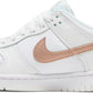 NIKE DUNK LOW 'WHITE METALLIC RED BRONZE' (GS)