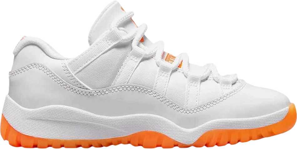 AIR JORDAN 11 RETRO LOW 'BRIGHT CITRUS' (PS)