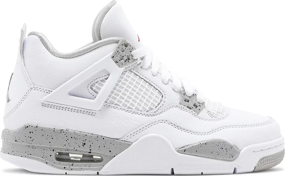 AIR JORDAN 4 RETRO 'WHITE OREO' (GS)