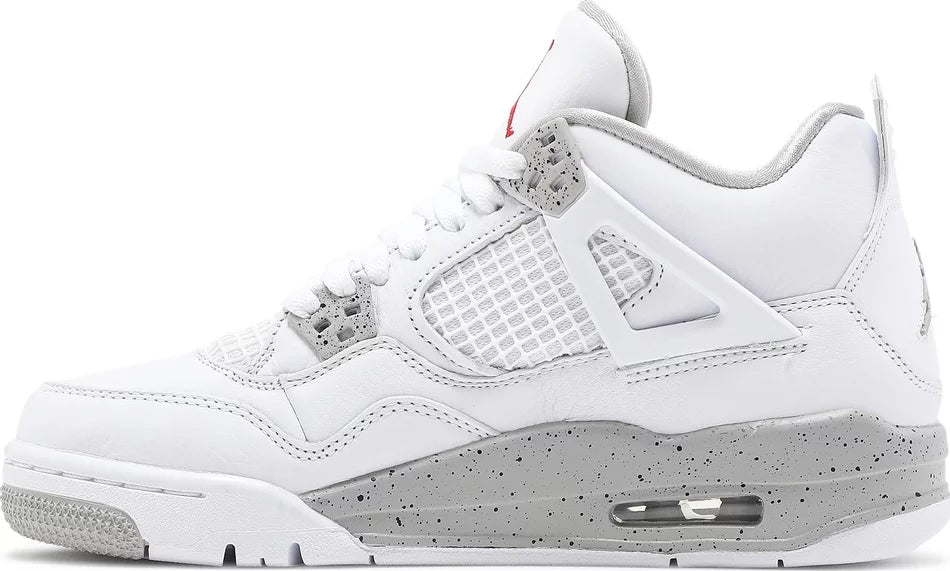 AIR JORDAN 4 RETRO 'WHITE OREO' (GS)