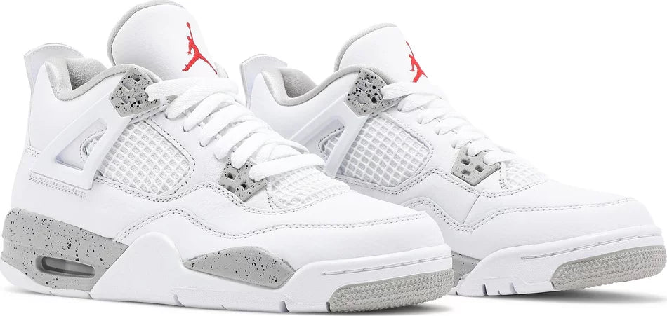 AIR JORDAN 4 RETRO 'WHITE OREO' (GS)