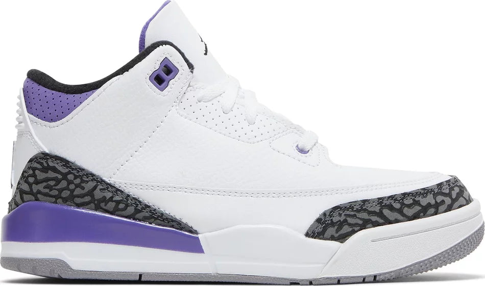 AIR JORDAN 3 RETRO 'DARK IRIS' (PS)