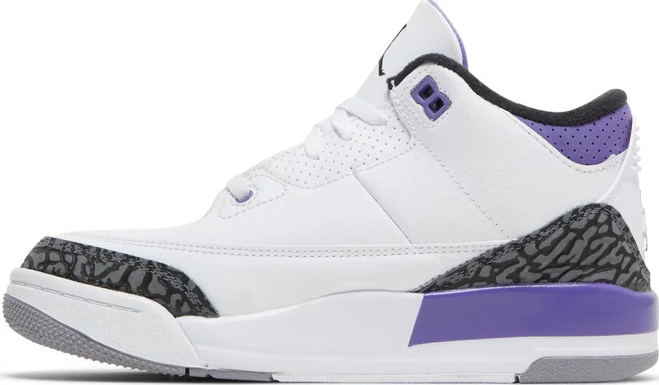 AIR JORDAN 3 RETRO 'DARK IRIS' (PS)