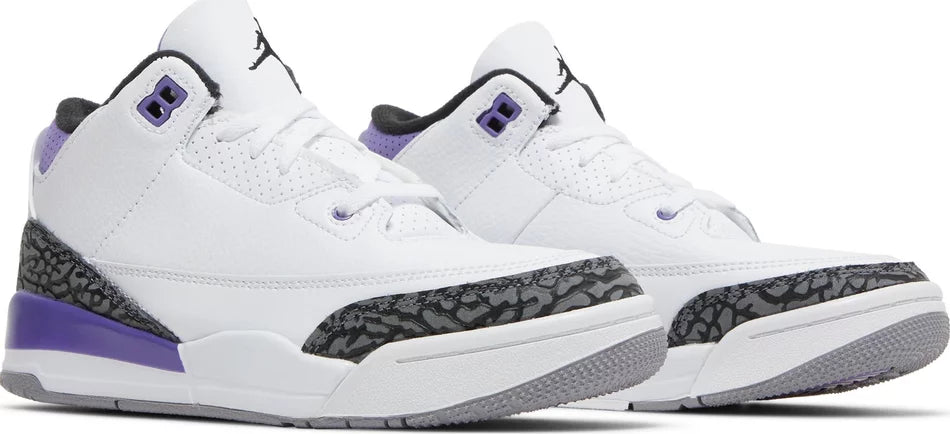 AIR JORDAN 3 RETRO 'DARK IRIS' (PS)