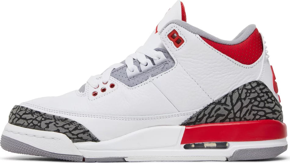 AIR JORDAN 3 RETRO 'FIRE RED' 2022 (GS)