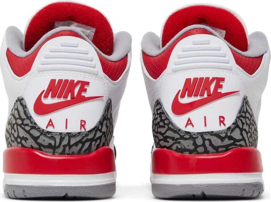 AIR JORDAN 3 RETRO 'FIRE RED' 2022 (GS)