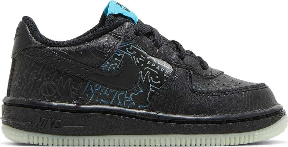 NIKE AIR FORCE 1 '07 X SPACE JAM 'COMPUTER CHIP' (TD)