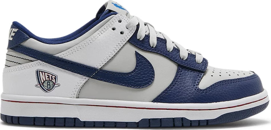 NIKE DUNK LOW EMB 'NBA 75TH ANNIVERSARY - NETS' (GS)