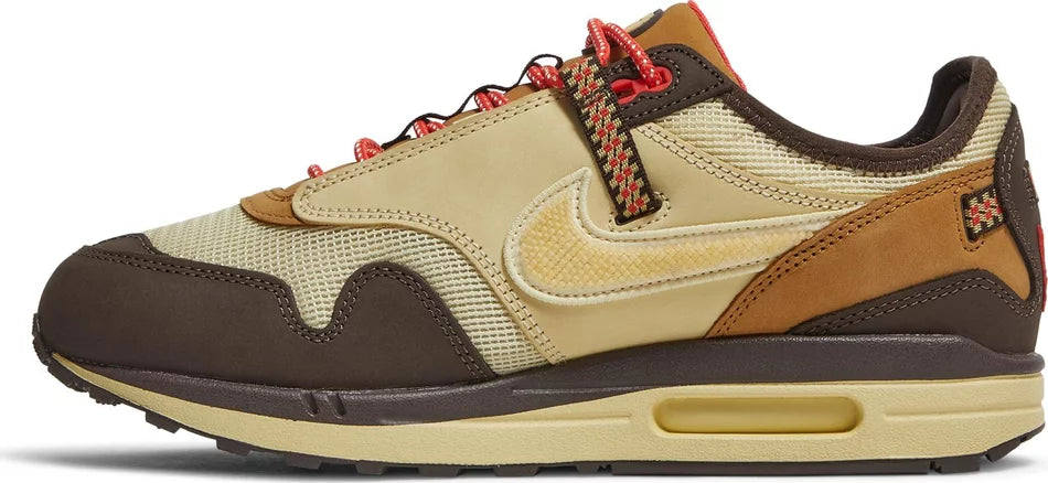 NIKE AIR MAX 1 X TRAVIS SCOTT 'BAROQUE BROWN' (Men)