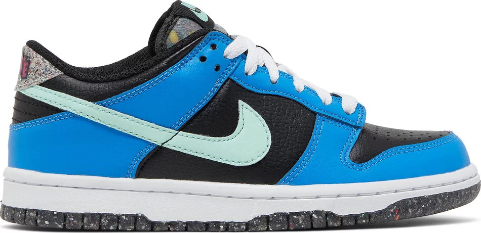 NIKE DUNK LOW SE 'BLACK LIGHT PHOTO BLUE MINT FOAM' (GS)