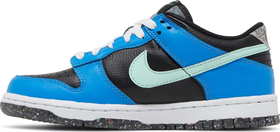 NIKE DUNK LOW SE 'BLACK LIGHT PHOTO BLUE MINT FOAM' (GS)