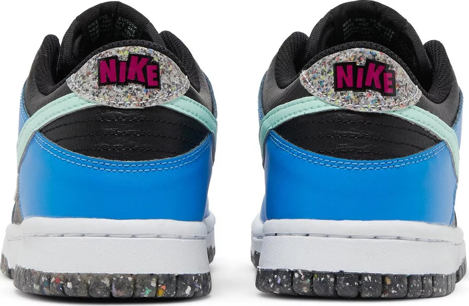 NIKE DUNK LOW SE 'BLACK LIGHT PHOTO BLUE MINT FOAM' (GS)