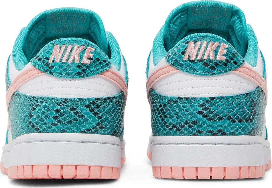 NIKE DUNK LOW 'WASHED TEAL SNAKESKIN' (Men)