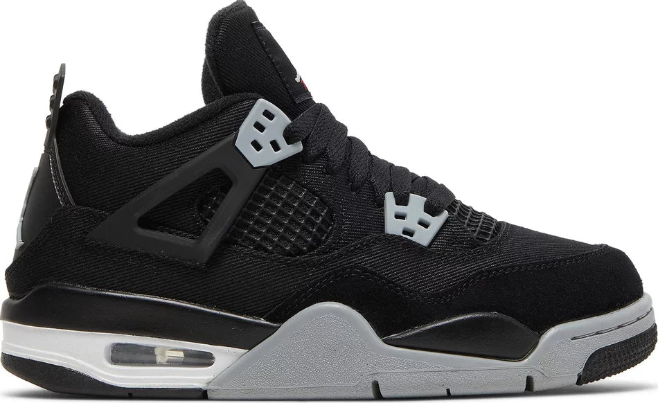 AIR JORDAN 4 RETRO SE 'BLACK CANVAS' (GS)