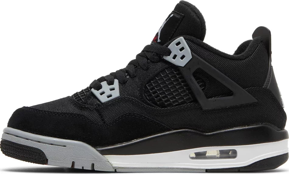 AIR JORDAN 4 RETRO SE 'BLACK CANVAS' (GS)