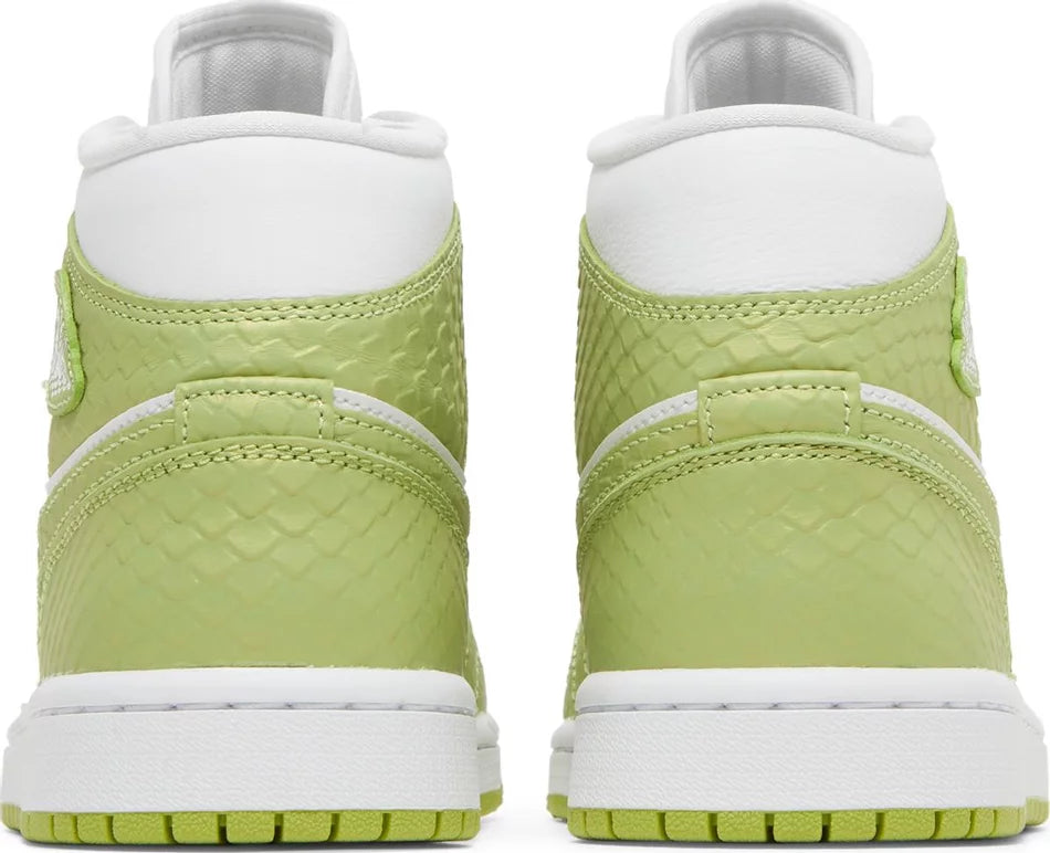 AIR JORDAN 1 MID SE 'GREEN PYTHON' (Women)