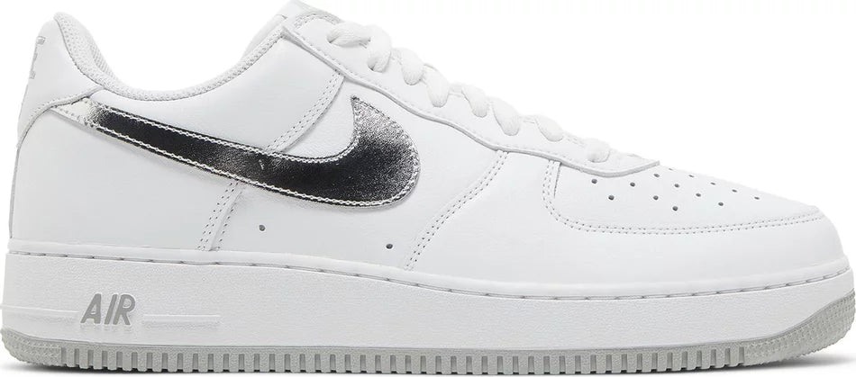 NIKE AIR FORCE 1 LOW 'COLOR OF THE MONTH - WHITE SILVER' (Men)