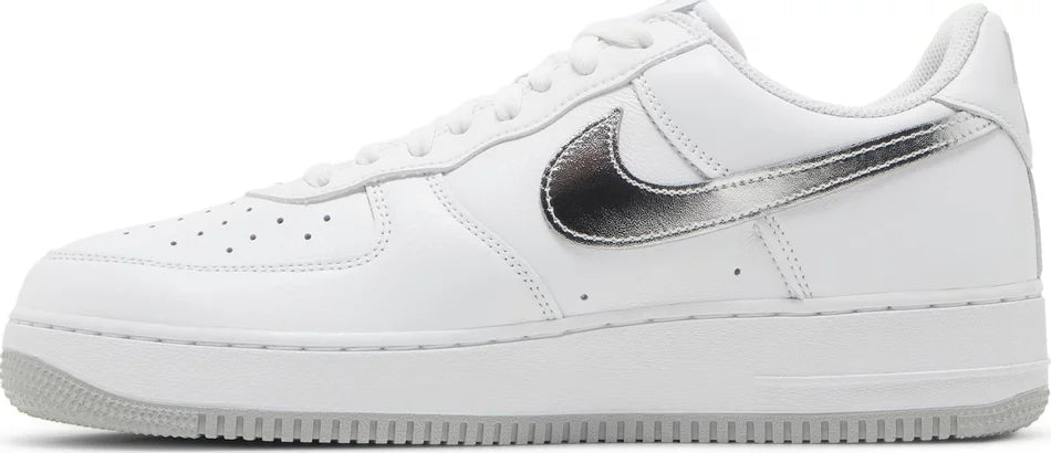 NIKE AIR FORCE 1 LOW 'COLOR OF THE MONTH - WHITE SILVER' (Men)