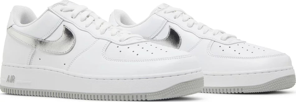 NIKE AIR FORCE 1 LOW 'COLOR OF THE MONTH - WHITE SILVER' (Men)